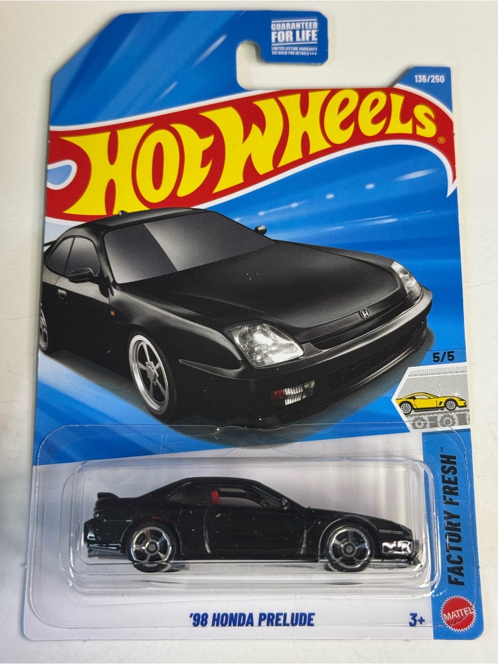 Hot Wheels ‘98 HONDA PRELUDE HW: FACTORY FRESH 5/5